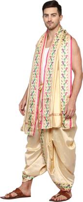 RAMESHWARAM FABRICS Woven Men Dhoti
