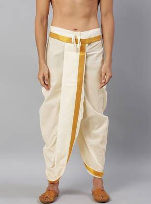 Ramraj Cotton Solid Men Dhoti