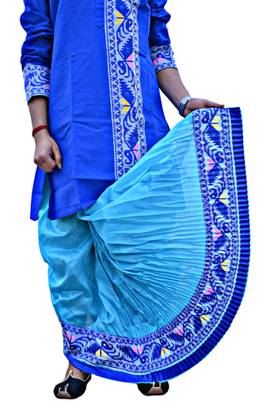 Chandra Jamdani Border Ready To wear Solid Men Dhoti