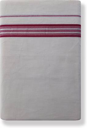 Chithra Fabrics CF 1201 Maroon Mens Fancy Dhoti 4.00 Meter Solid Men Dhoti