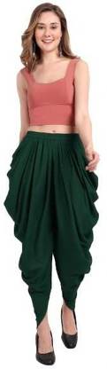 SK Creation Rayon Fabric Solid Women Dhoti