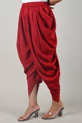 SAPONHARSH Solid Women Dhoti