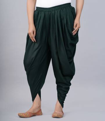 Sundar Dhage Solid Women Dhoti