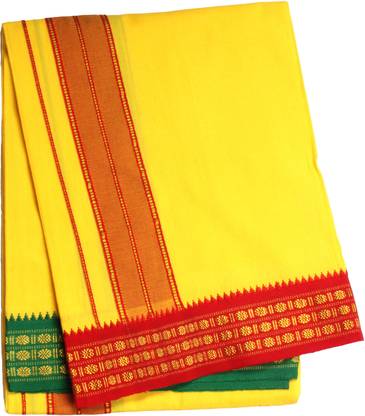 Hornbill Enterprises Single Dhoti -2 Mtrs/Mundus/Lungi Solid Men Dhoti