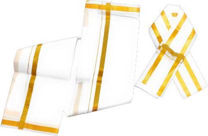 shershaan Solid Men Dhoti