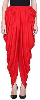 pk creation Women's Solid Rayon Dhoti - Stylish & Comfortable for Every Occasion Solid Women Dhoti