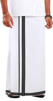 MCR Solid Men Dhoti