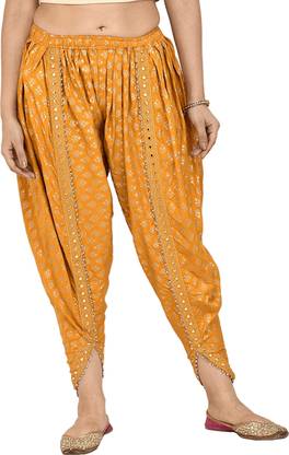 HIMAYASPS PRINTED DHOTI Solid Women Dhoti
