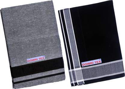 GOWRI TEX Lungi BG 2 Solid Men Dhoti