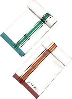 JUPALAW 2METERS TRENDY & TRADITIONAL COTTON FANCY DHOTI/LUNGI Solid Men Dhoti