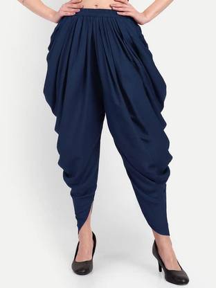 SK Creation Rayon Fabric Solid Women Dhoti