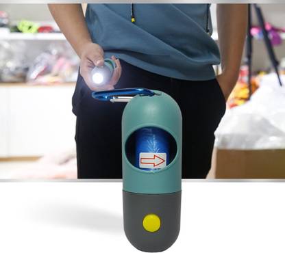 Amso Baby Diaper Nappy Garbage Bag With Led Flashlight Diaper Bag Dispenser