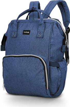LuvLap Lily Diaper bag for mom & baby, Multfunctional & Watterproof with Changing Mat Diaper Bag