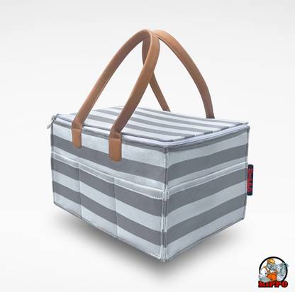 Hippo Diaper Caddy Bag with Lid Protection for Smart Mothers Baby Organizer Baby Wipes Diaper Caddy