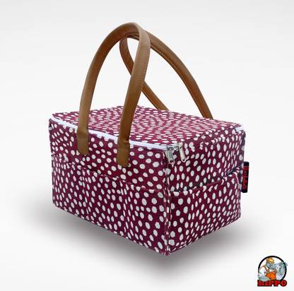 Hippo Diaper Caddy Bag with Lid Protection for Smart Mothers Baby Organizer Baby Wipes Diaper Caddy