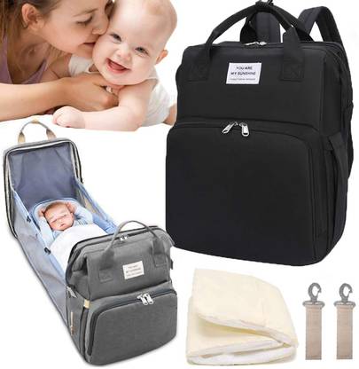 Zhola Multifunctional Large Capacity Portable Foldable Travelling Bag for Mother Diaper Bag