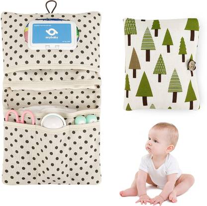 HANNEA Baby Supplies Organizer Wall Hanging Baby Stuff Organizer Diaper Bag