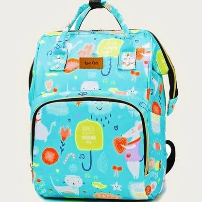 Laee cute Baby Diaper Bag for Mothers Waterproof Backpack Multiple Pockets baby diaper bag