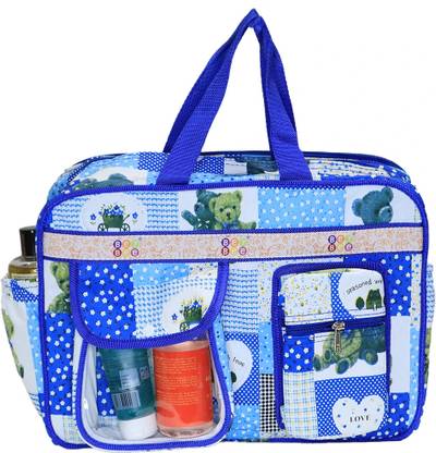 BeyBee : Baby Diaper Bag with Sholder Strap 15 Ltr with 5 Pockets Dark Blue Diaper Bag