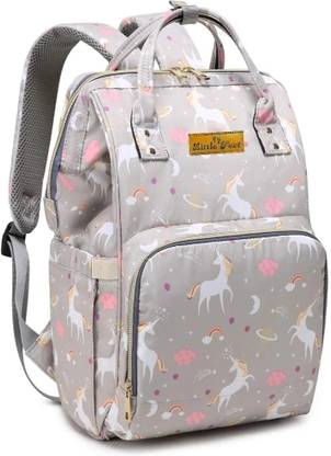 Little Feet Diaper Bag for Moms for Travel Multifunctional Diaper Bag Backpack for Mothers Baby Diaper Bag