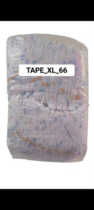 Aplus TAPE Baby diaper _ Xtra large size ( 66 piece ) non-woven topsheet Diaper Disposal Bin