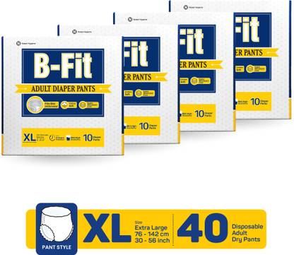 B-FIT Regular Pant Style Adult Diapers - XL