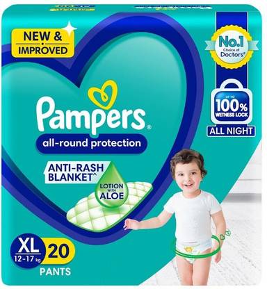 Pampers All round protection Extra Large Size - XL