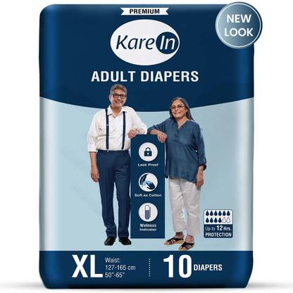 KareIn Premium Tape Style Adult Diapers - XL