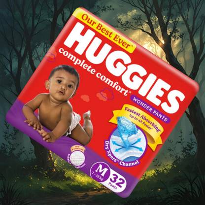Huggies Deep Absorbent crisscross sheet - M