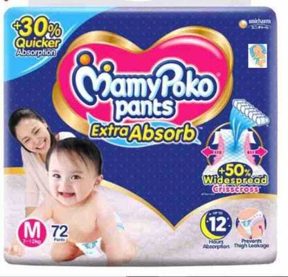 MamyPoko Extra absorb M 72---WE9 - M