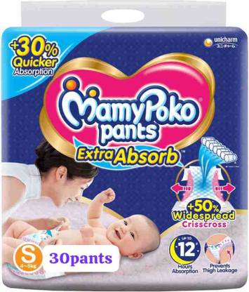 MamyPoko EXTRA ABSORB PANTS S 30-GF11 - S