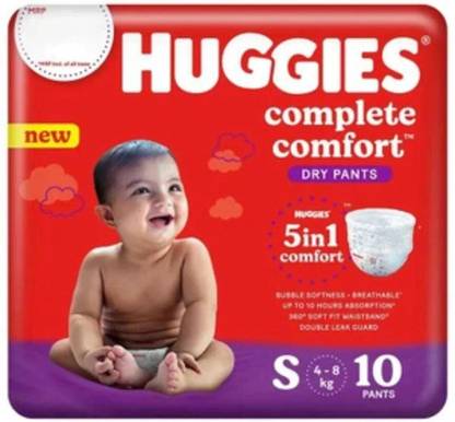 Huggies Pant Style Baby Diapers (Diaper_S_10pcs) - S