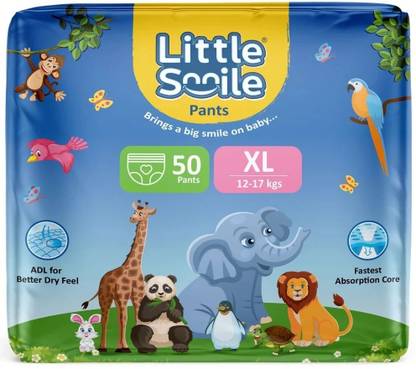 Little Smile Baby Pant Diaper - XL
