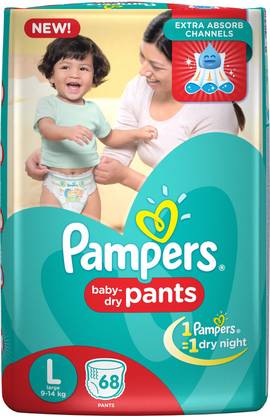 Pampers Pants Diapers - L