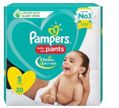 Pampers All round protection Small Size Diapers - S