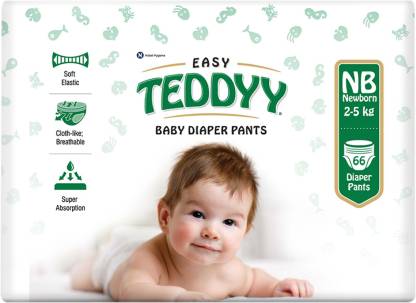 TEDDYY Baby Diapers Easy Pants - New Born