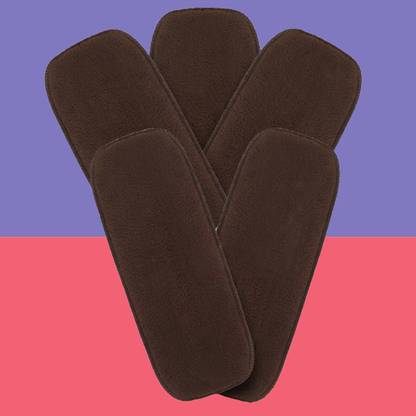 The Cheeky Kidzz Baby Bamboo Reusable Microfiber Cloth Diaper Soaker Wet-Free Insert Pads