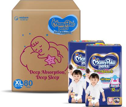 MamyPoko Extra Absorb Extra Large 80 - XL