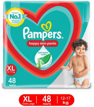 Pampers Happy Skin Pants - XL