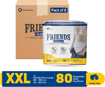 FRIENDS Premium Pull Up Pant Adult Diapers - XXL