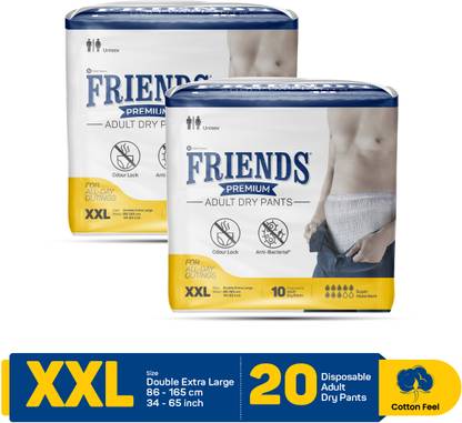 FRIENDS Premium Pull Up Pant Adult Diapers - XXL