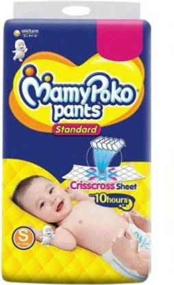 MamyPoko Standard Baby Diaper Pants (4 - 8 kg) - S