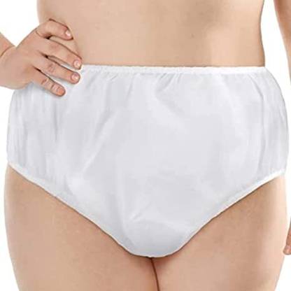 MAGICMOON Adult Diaper Cover Brief, LeakProof , Waterproof - Unisex - Soft, Noiseless Adult Diapers - L