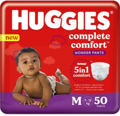 Huggies Wonder Pants M 50 (Medium Size) - M