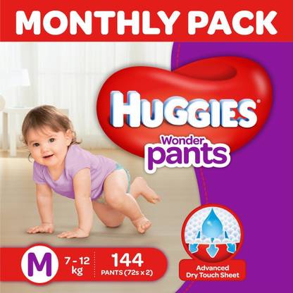 Huggies Wonder Pants Diaper - M