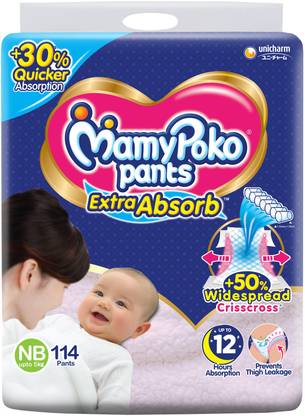 MamyPoko Extra Absorb - New Born