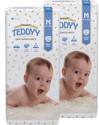 TEDDYY Baby Diapers Premium Pants - M