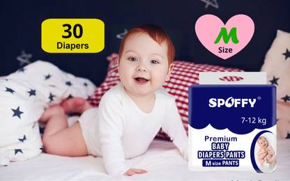 Spoffy baby diapers Standard Diapers for Fastest Absorbing Diaper - M