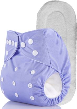 Taido Reusable Cloth Diapers + Insert Pad, Washable, 100% Absorption, 0 - 3 yrs - New Born