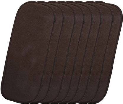 Alya Pack of 8 Baby Cotton Microfiber Bamboo Inserts(4 Layers) Cloth Diapers Nappies - New Born